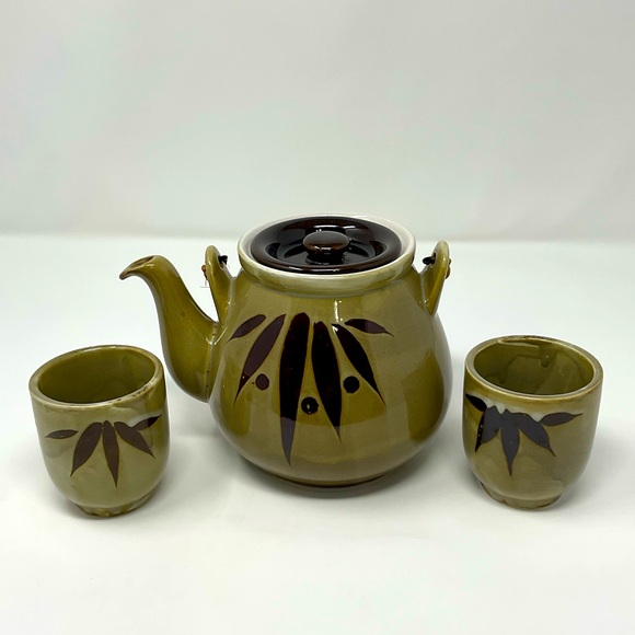 Pier One Vintage Asian Inspired Tea Set - Picture 2 of 15